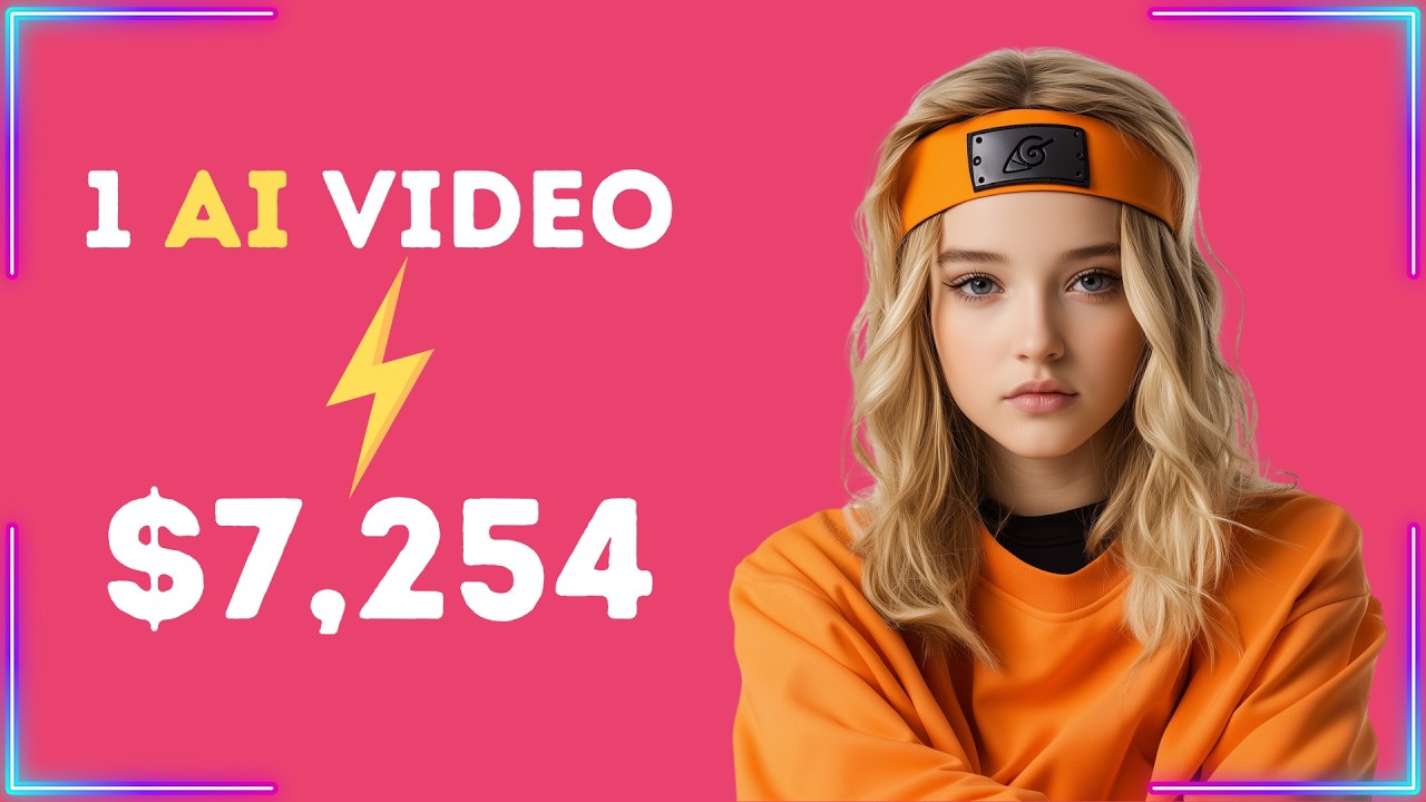 I MADE $7,254 from a SINGLE VIDEO Using an AI Avatar Generator