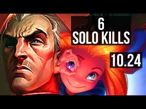 SWAIN vs ZOE (MID) (DEFEAT) | 66% winrate, 6 solo kills, 300+ games | KR Master | v10.24