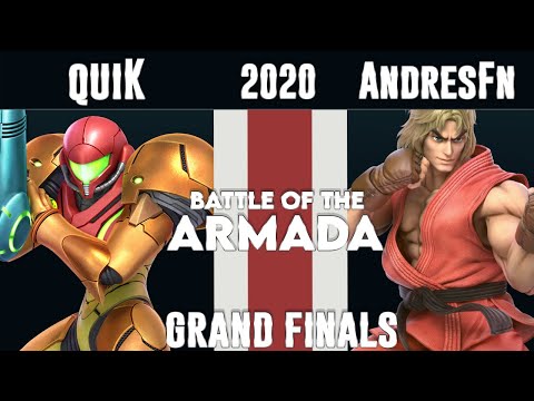 Battle of the Armada - Grand Finals quiK (Samus) vs AndresFn (Ken)