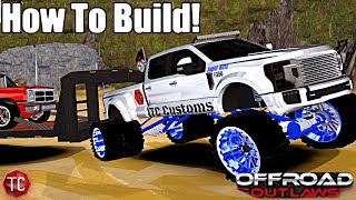 Offroad Outlaws: How To Build a Ford F350 PLATINUM SHOW & TOW RIG!! (NEW UPDATE)