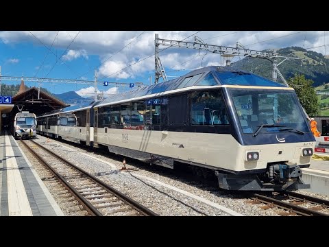 MOB GoldenPass Panoramic abfahrt in Zweisimmen