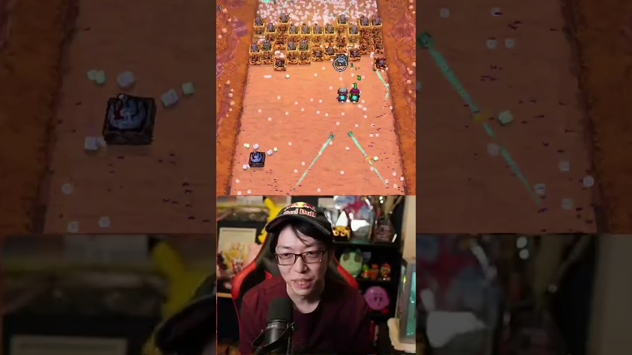 A brick-breaking breaking the game XD #shorts #amsa #BallxPit