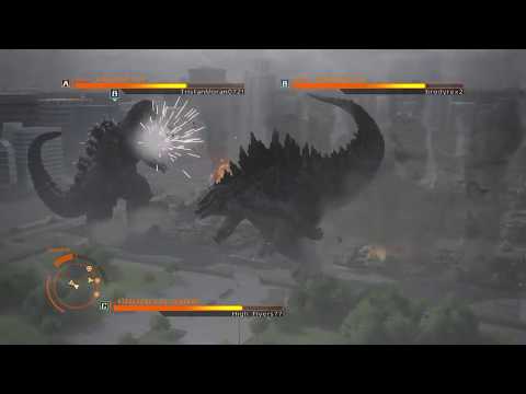 GODZILLA PS4: Godzilla 2014 vs 2 Heisei Godzilla