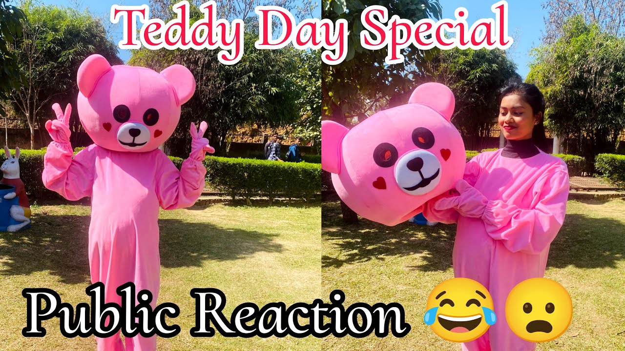 Teddy Day Special 🧸 | Public Reaction 🙄😀 | Manisha Sahu