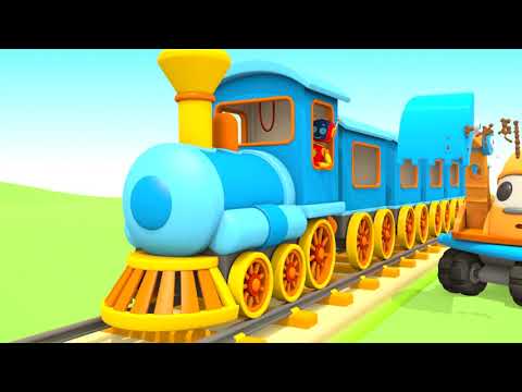 La canzone del trenino con Leo – Gli animali della fattoria | Canzone per bambini