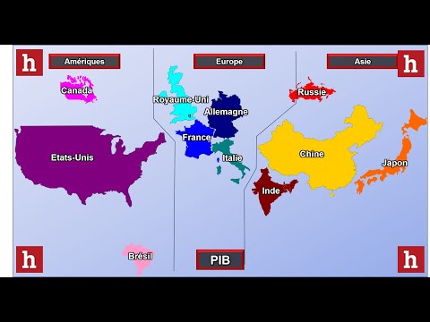 Cartographie comparée des grandes puissances mondiales