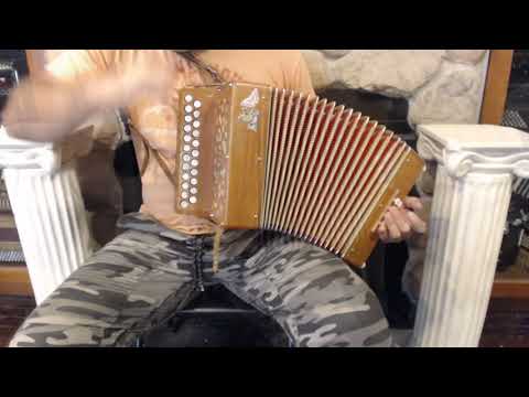 4893 - Cherry Saltarelle Irish Bouebe Diatonic Button Accordion BC MM 23 8 $1199