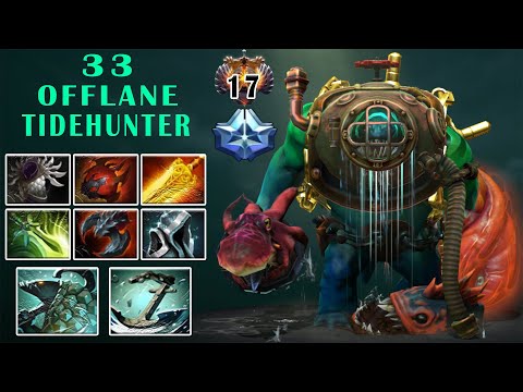 33 [Tidehunter] Frontline Physical Damage Build - Dota 2 Pro Highlights