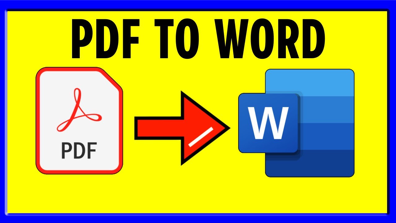 How to Convert PDF to Word Documents (2024)