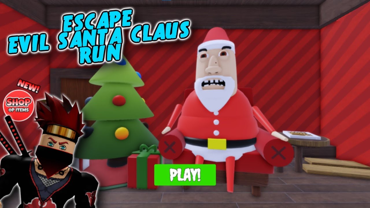 ESCAPE EVIL SANTA CLAUS RUN ! Full Walkthrough