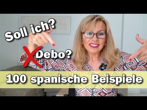 Spanisch: 100 Sätze mit "Soll ich?"
