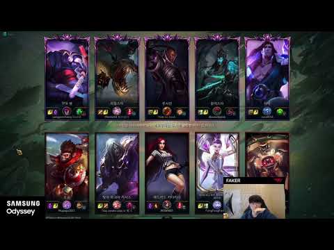 Highlights T1 Faker play Lucian vs Katarina Mid KDA 15/0/4