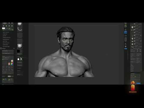 Tony Stark character sculpting #3dsculpting #zbrush #tonystark