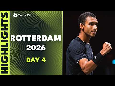Quarter-Finals Set on Action-Packed Thursday 🔒 | Rotterdam 2026 Day 4 Highlights