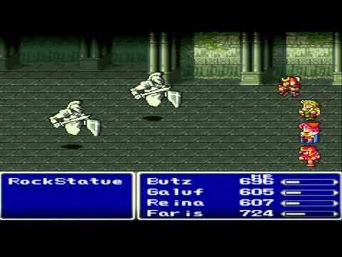 Let's Play Final Fantasy V (PS1) Part 31 Double Lances