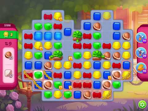 Homescapes Level 5186 With No Boosters - Super Hard Level