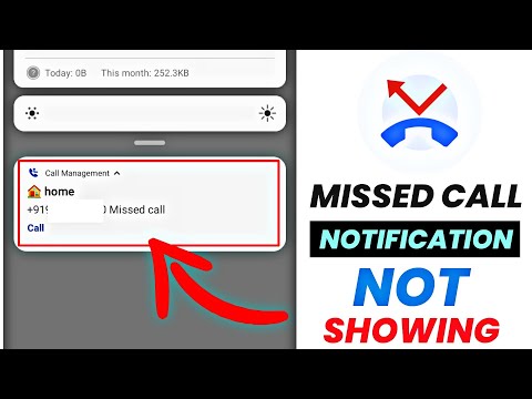 Missed call notification not showing on your android phone || missed call notification not showing