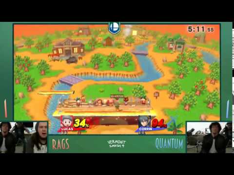 Quantum - Lucas Double Backflip to Up Smash Combo