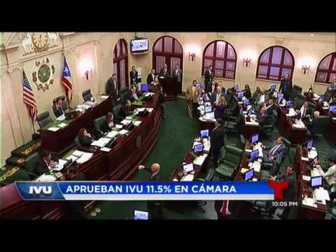 CAMARA POPULAR APRUEBA IVU 11.5% (SALEX TAX) INCLUYENDO ALIMENTOS CRUDOS