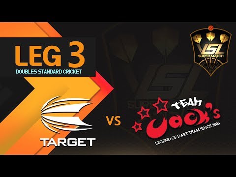 VSL Darts Super Match Week 2 - TARGET vs Team Jack's Match 2 Leg 3 DOUBLES S  CR (신동주,안지수 vs박시현,김은채)