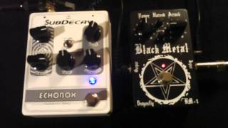 Video thumbnail for Dragonfly Effectors Black Metal BM-1 - Subdecay Echobox Delay - Guitar Demo by MrExcane
