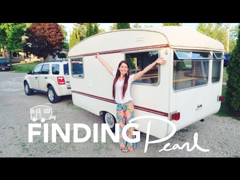 PART 1: Finding Pearl...🌈 a 1969 Vintage Bailey Caravan Trailer