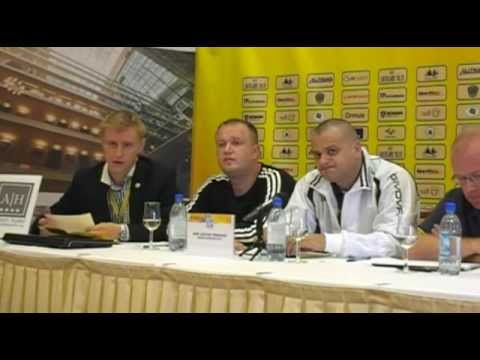 2011.09.29. UEFA Futsal Cup press conference