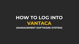 VANTACA LOGIN - TUTORIAL