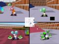 Four Player Battle Mode On Mario Kart 64