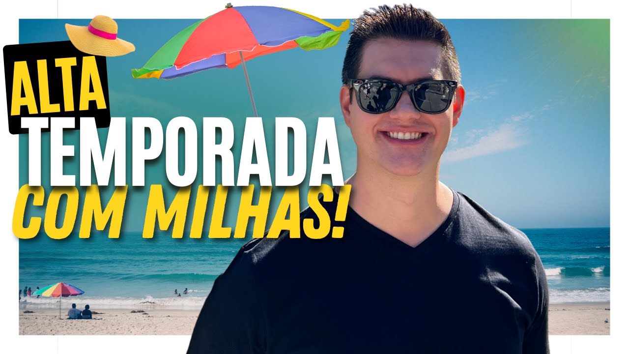 Como viajar em alta temporada com MILHAS [EXPLICADO] | Viagem com Pontos Tales Toledo