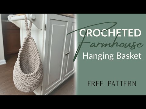 Stitch Along As I Make This ‘Must Have’ Farmhouse Basket
