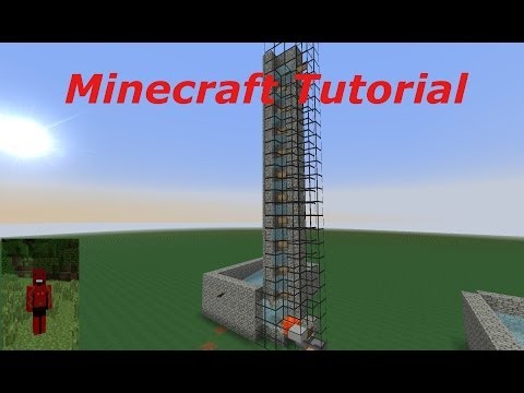 Minecraft Tutorial Wasseraufzug Mobfarm ExP-Farm (Deutsch/German)