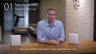 Video 1 of Product ASUS ZenWiFi Mesh WiFi System ZenWiFi AC (CT8, WiFi 5) & ZenWiFi AX (XT8, WiFi 6)