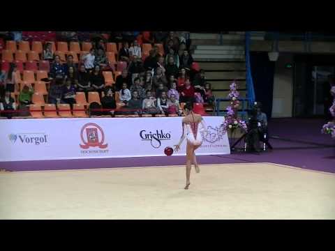Bayramova Ayshan (AZE) ball  Int Comp Senior Grand Prix Moscow 2015