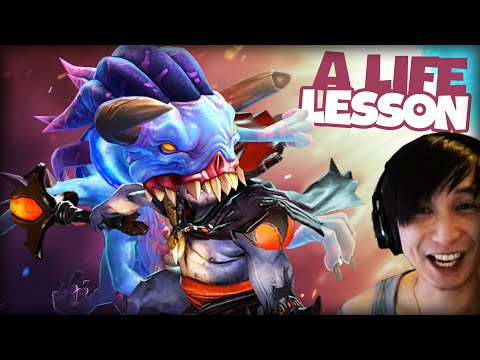 A LIFE LESSON: NEVER SAVE A SUPPORT (SingSing Dota 2 Highlights #2359)