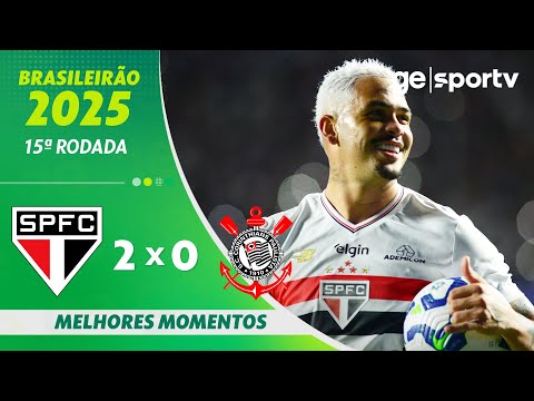 Gols e lances de São Paulo x Corinthians