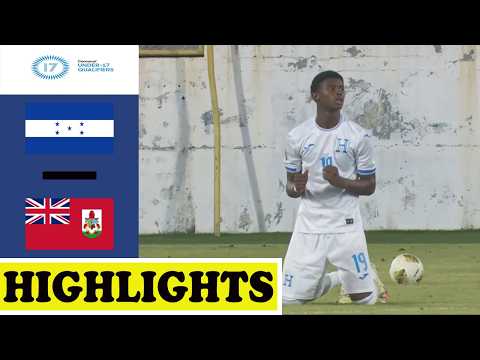 Honduras vs Bermuda Highlights | U17 Concacaf 2026 Qualifiers