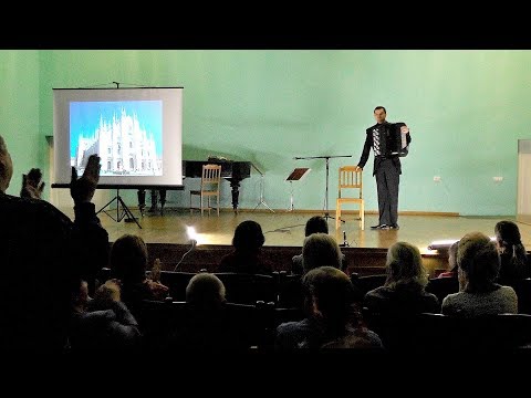 И.С.Бах - Токката и Фуга Ре минор - исполняет Роман Беляев (баян)Ре минор