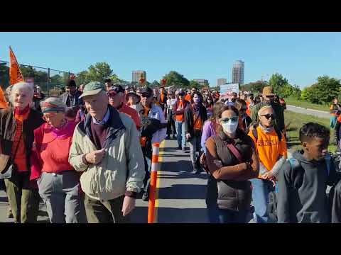Procession in Ottawa on National Day for Truth and Reconciliation | APTN News