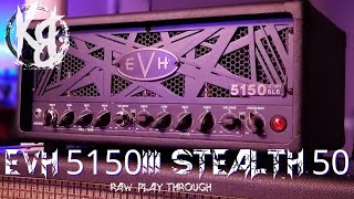 Video thumbnail for EVH 5150 III 50S Stealth - Raw Thrash Metal Riffs and Playthrough by Kyle Bull
