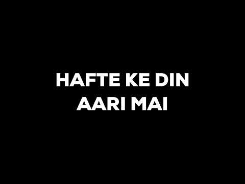 Hafte Ke Din Aari Mai | Hyderabadi Funny Audio Clip