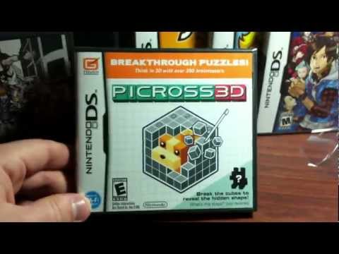 nintendo ds picross 3d walkthrough