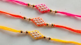 diy easy rakhi making at home || How to make easy rakhi || DIY | Easy | handmade rakhi