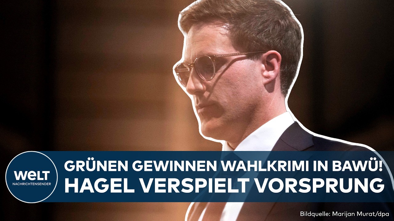 BADEN-WÜRTTEMBERG: Schlappe für CDU! "Ich übernehme die Verantwortung" Hagel verspielt sicheren Sieg
