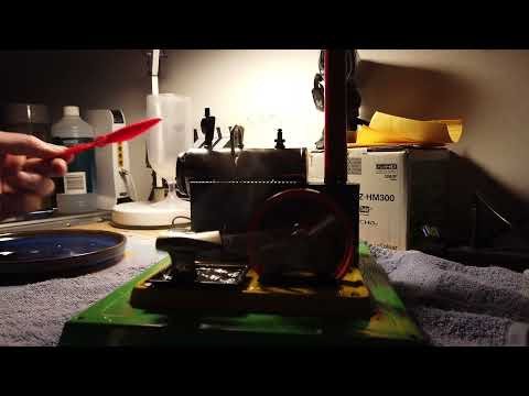 MongoTV_12200 - STEAM ENGINE - Part 33 - First Start - Wilesco D8 Special Edition With Color