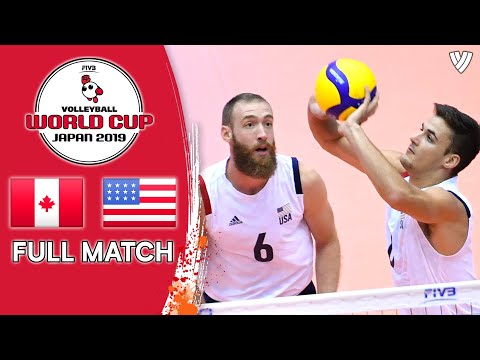 Canada 🆚 USA - Full Match | Men’s Volleyball World Cup 2019