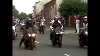 preview picture of video 'WEST COAST LINERS 10TH ANNIVERSARY MOTORCYCLES PARADE @eneiles'