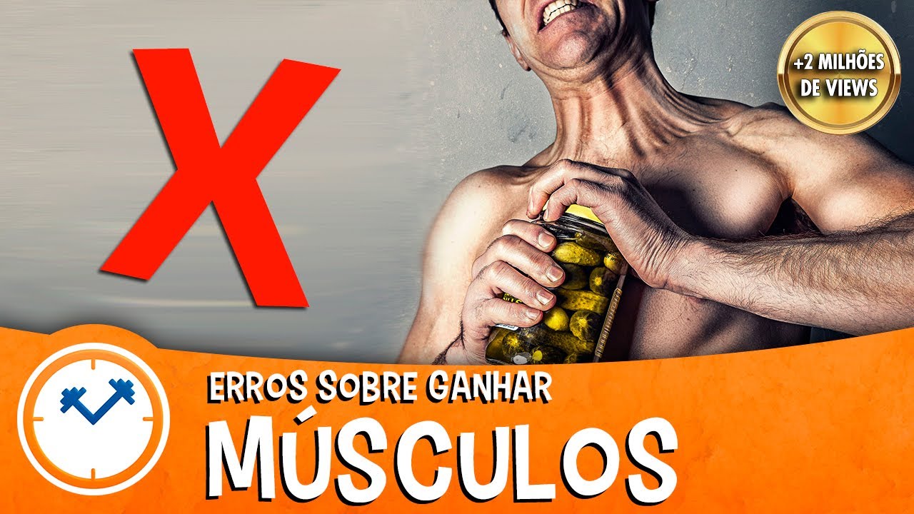 8 ERROS QUE NÃO TE DEIXAM GANHAR MÚSCULOS (DICAS PARA HIPERTROFIA) | Saúde na Rotina