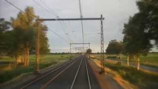 preview picture of video '[cabinerit] A train driver's view: Groningen - Zwolle, VIRM, 24-Jun-2014.'