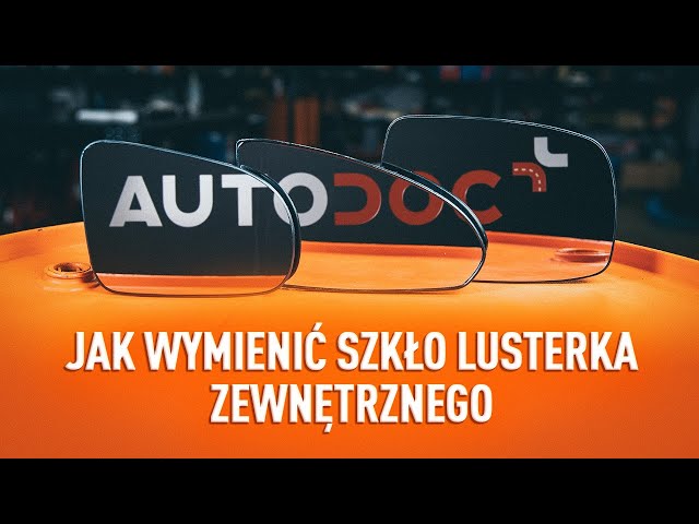 Obejrzyj przewodnik wideo w jaki sposób wymienić Szkło lusterka bocznego w VW SHARAN